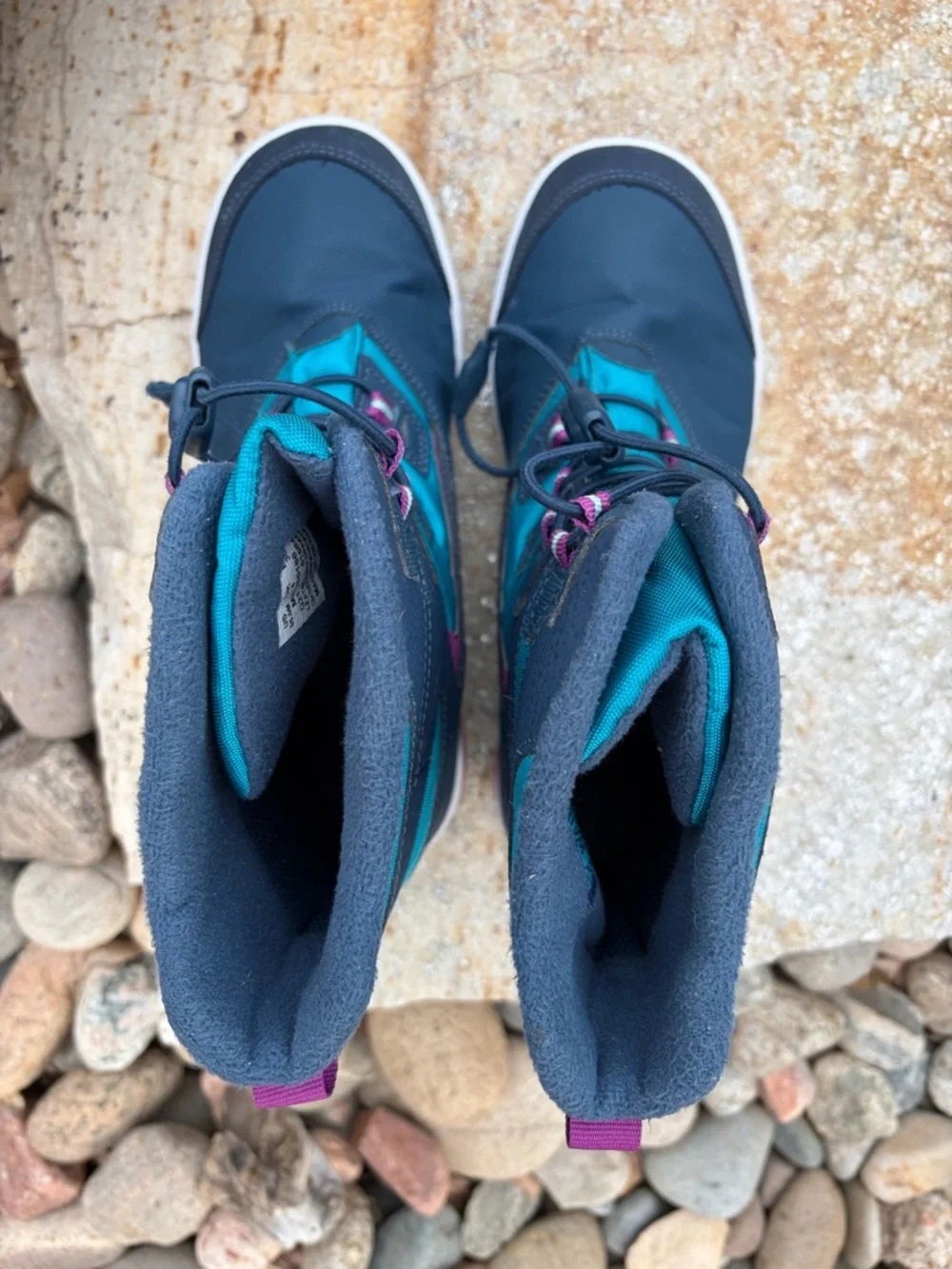 Merrell‎ Snow Bank 3.0 Waterproof Boots Kids Girls US 5 Blue